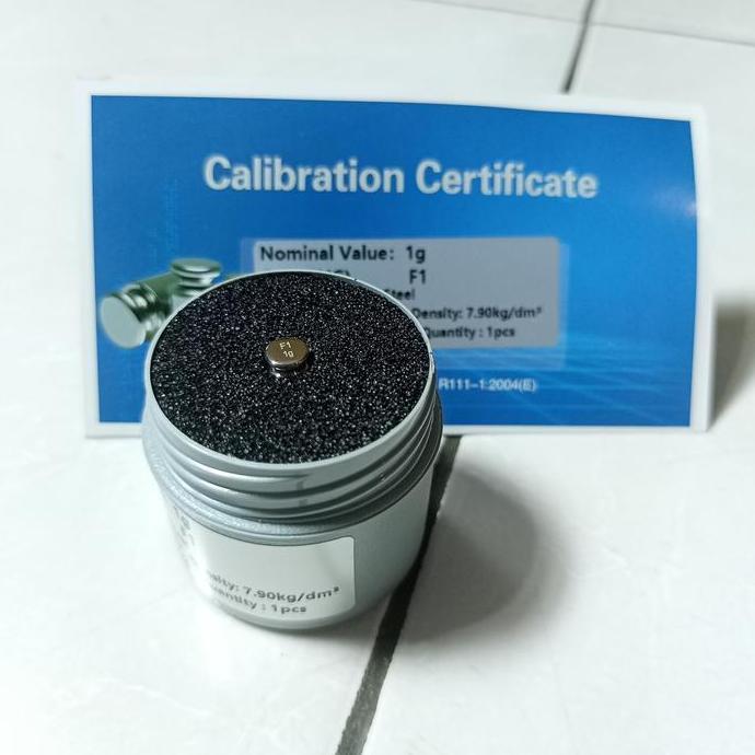 Grosir Batu Timbangan F1 1 Gram / Anak Timbangan F1 1 Gram Stainless