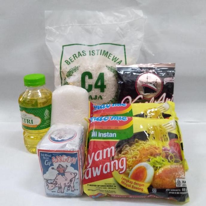 Paket Parcel Lebaran Sembako Komplit Hampers Sembako Idul Fitri Lengkap | Bingkisan Lebaran Isi Kebu