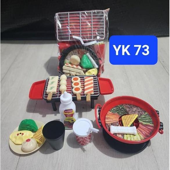 Mainan Barbeque Sate Bakar Aneka Makanan Hotpot Garansi