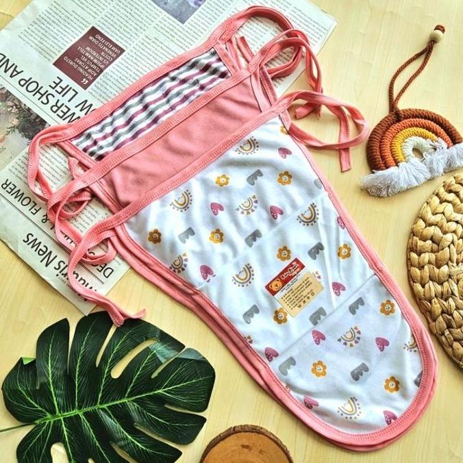 Brea- Baby Bloom 12 Pcs / 6 Pcs Popok Bayi Tali Kain Sage & Mustrad Sni / Popok Kain Serian Premium