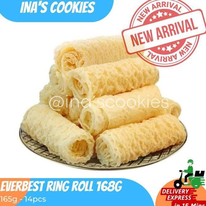 Foodx- Everbest Ring Roll - Kembang Tahu Gulung - Kulit Tahu 165G