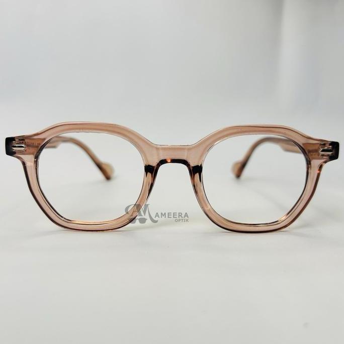 Womenacc- (Beli 1 Free 1) Fizzi - Frame Kacamata Fashion Unisex Eyewear Glasses Mata Normal Minus Cy