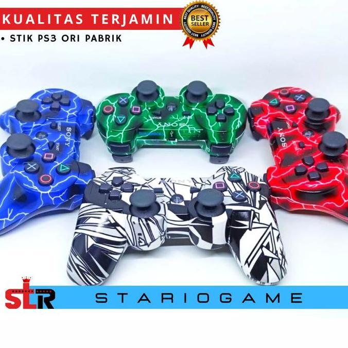 Stik Ps3 Army Wireless Ori Pabrik /Stik Ps3 Motif Ori Pabrik Premium