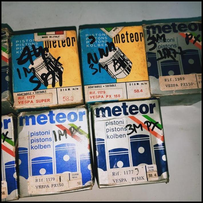 TERBARU SEHER VESPA PX METEOR NOS UKURAM 1M 3M 10M 