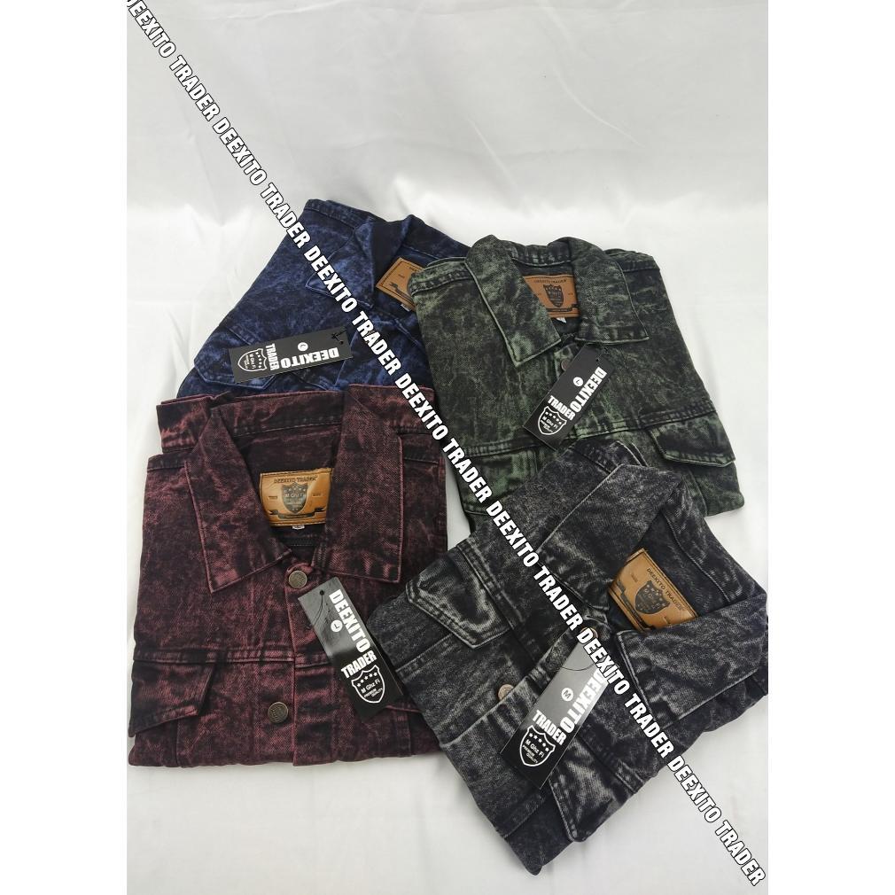 BEST DEALS JAKET JEANS DENIM SANDWASH ABU LEVI GREY SANDWASH ACID