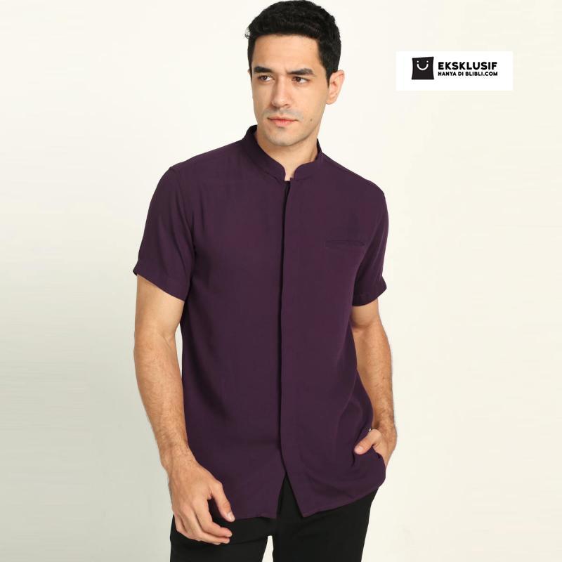 Heaven Lights Men Ottoman Koko - Plum