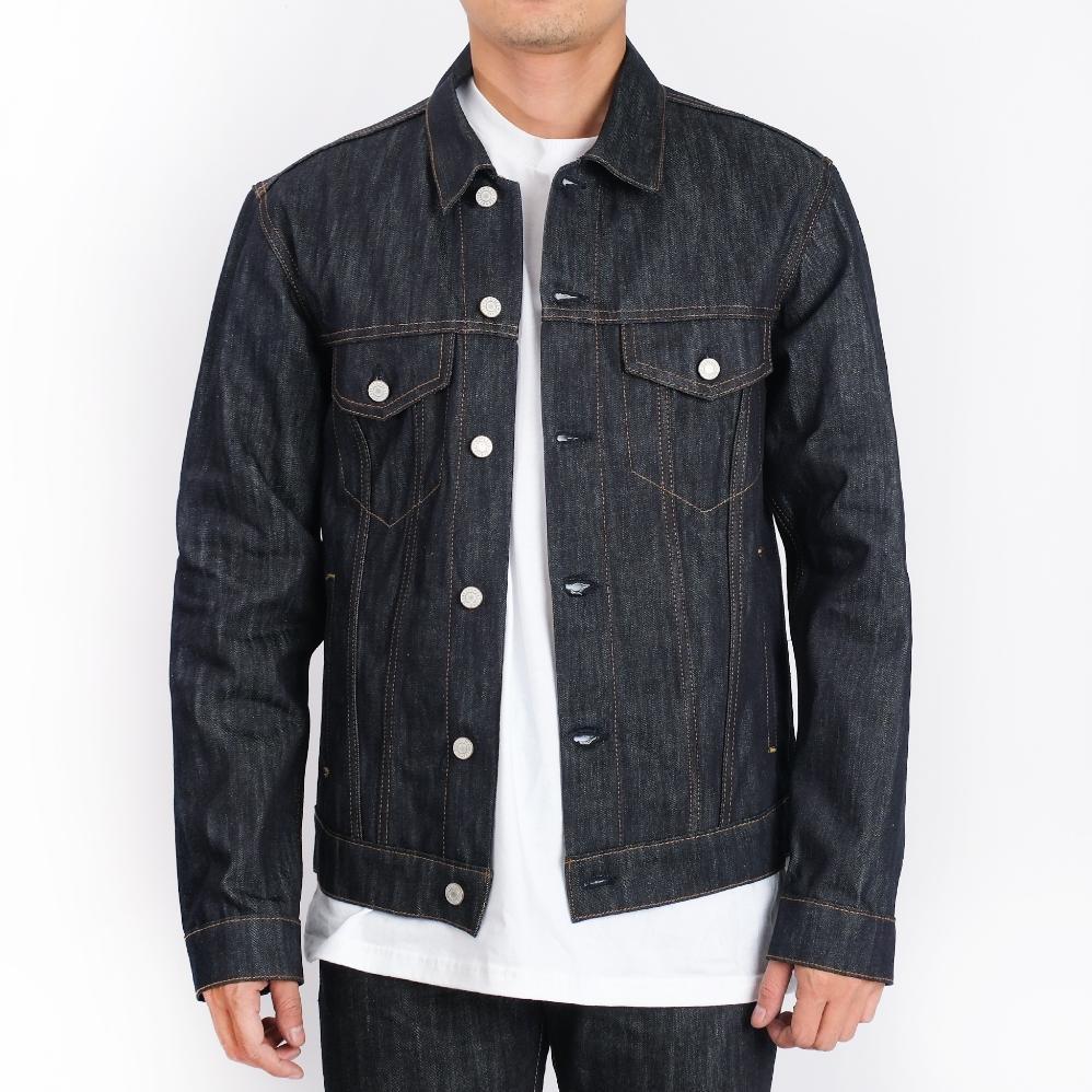 BESTPROMO Bespoke Project - Trucker Raw Denim Jacket