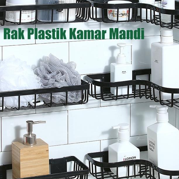 Rak Dapur Rak Sudut Kamar Mandi / Rak L Serbaguna/ Rak Sudut Plastik