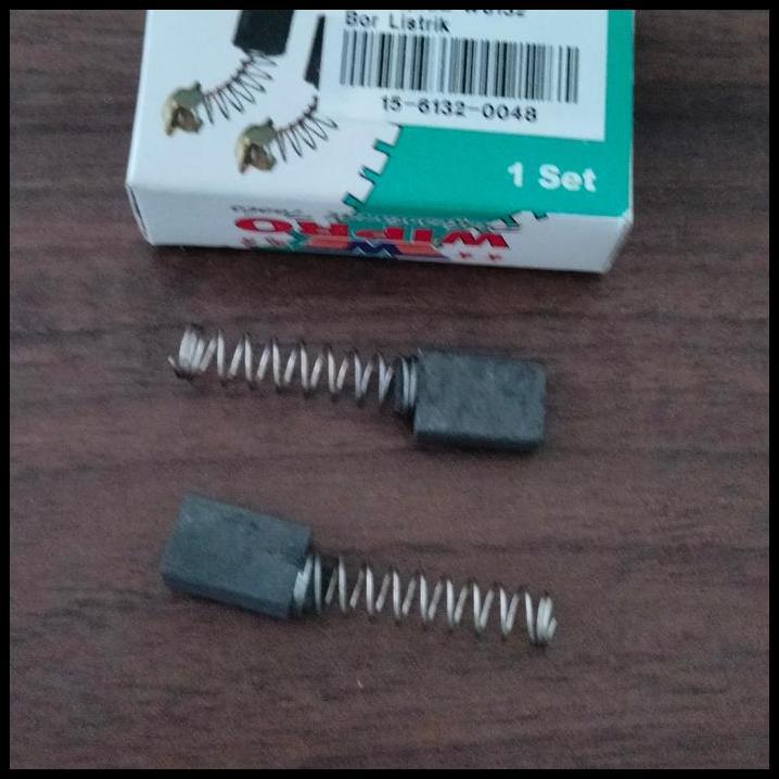 HOT DEAL CARBON BRUSH CB W6132 BOR LISTRIK WIPRO 