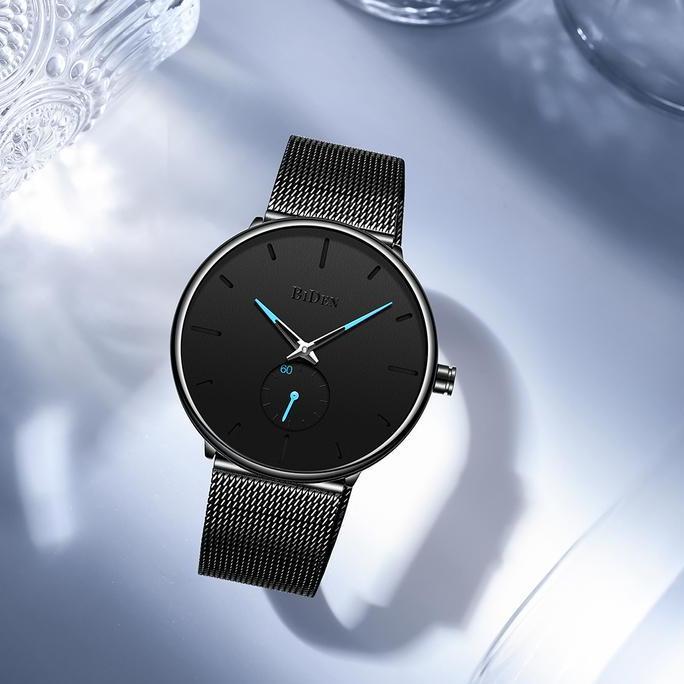 BIDEN jam tangan pria wanita fashion sport waterproof bisnis Jam Tangan Cowok