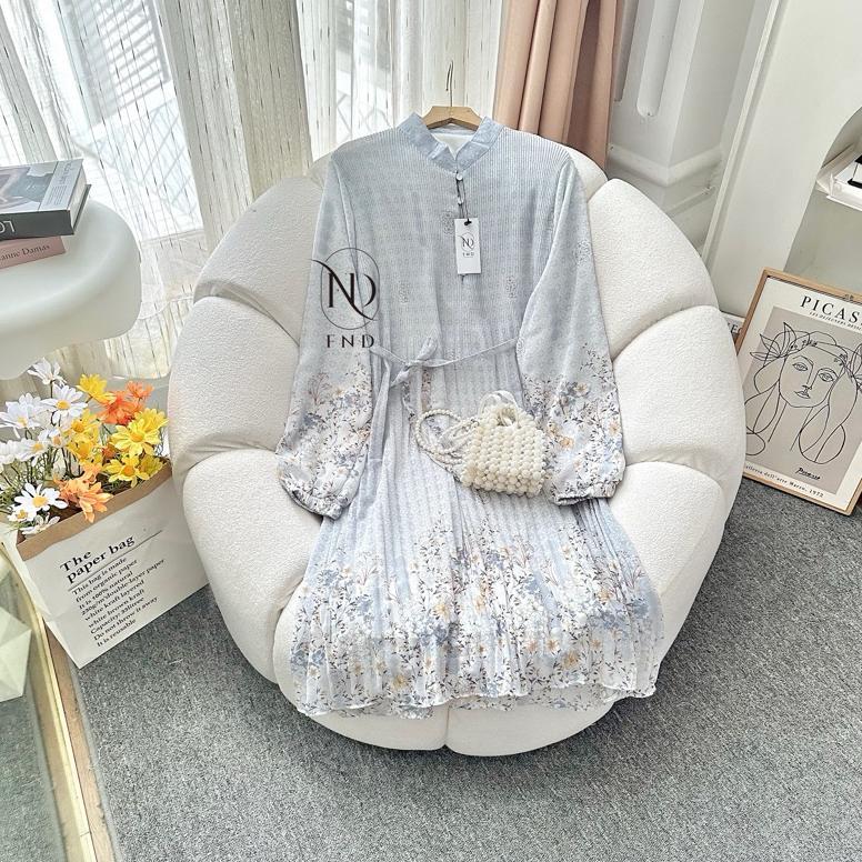 BIG SALE Azeva Tunik Sifon Semi Plisket Feminin