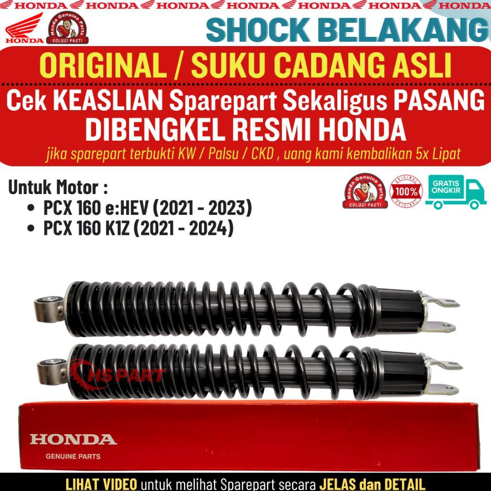 Shock Shockbreaker Belakang PCX 160 ABS CBS Original AHM Honda 100%