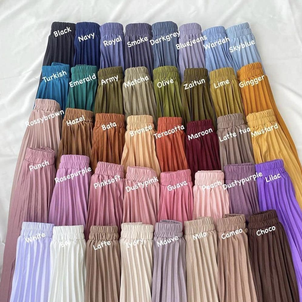 HOT SALE Rok Plisket Jumbo Premium Tebal Hyget Super