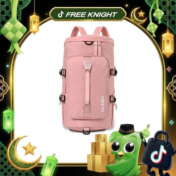 knight Tas Travel Besar Lipat Hand Carry Organizer Koper Travel Fold Bag Waterproof Tas Travel Gym F