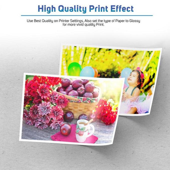 Yoi- Quaff Rc Woven Photo Paper 260Gsm 20 Lembar [A4/5R/4R/3R] - Kertas Foto Resin Tahan Air & Uv, C