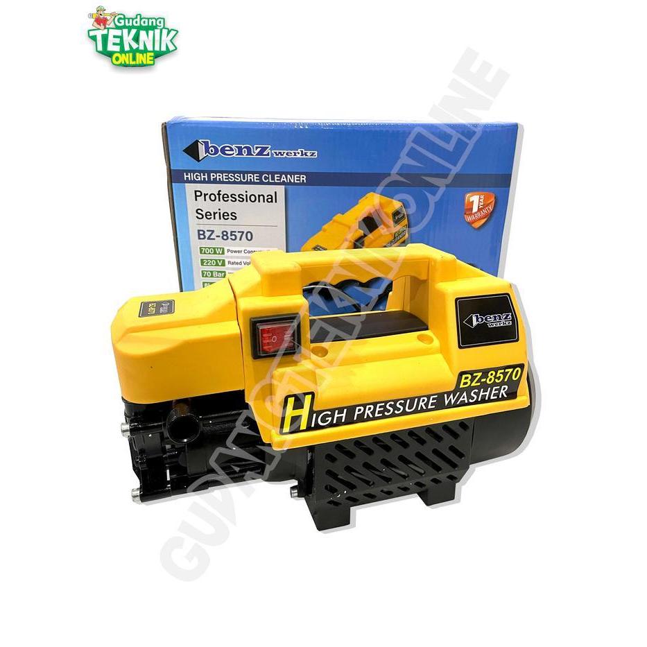 Mesin Cuci Motor Mobil Steam BENZ BZ8570 / Jet Cleaner Listrik Steam Cuci Motor Mobil BZ 8570 - High