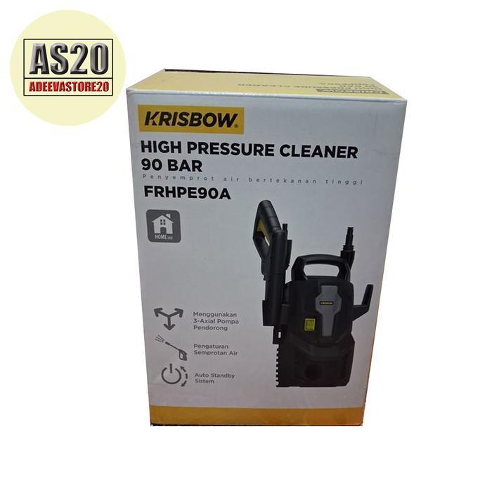 High Pressure Cleaner Krisbow Alat Cuci Mobil 90 Bar 1000 W