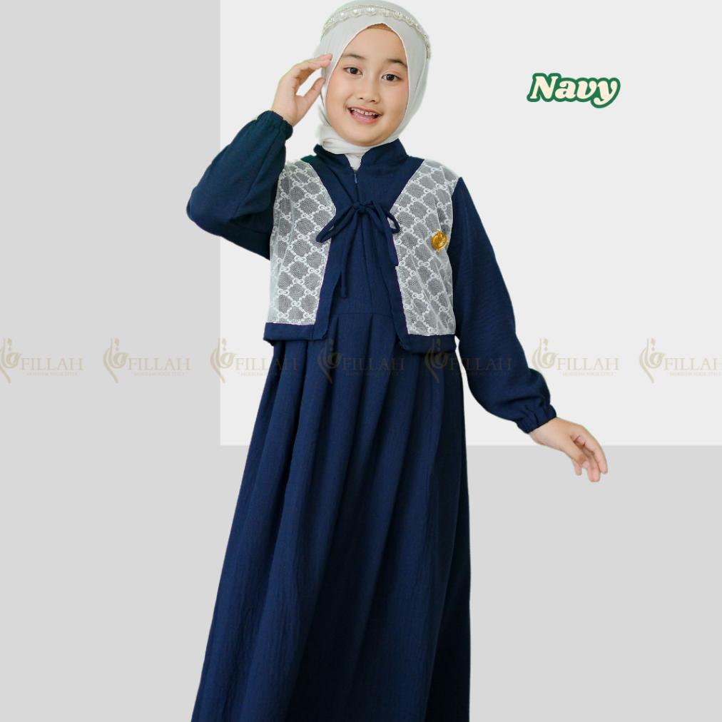 PROMO Gamis Remaja Gamis Anak Perempuan 3-14 Tahun Gamis Anak PutihBaju Gamis Anak Gamis Anak Brokat