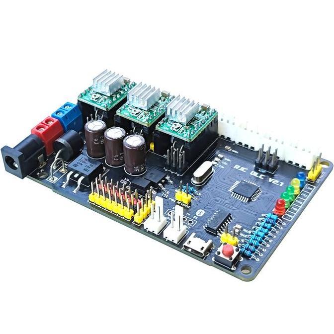 Murah Rjc Dlc V2.1 Cnc Gbrl Controller For Cnc Router Laser Cutting Engrave Cnc 3018 Gerber
