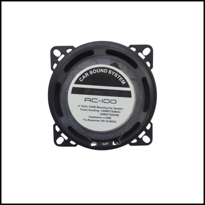 DISKON SPEAKER FULL RANGE 4 INCH 130 WATT AC - USS 