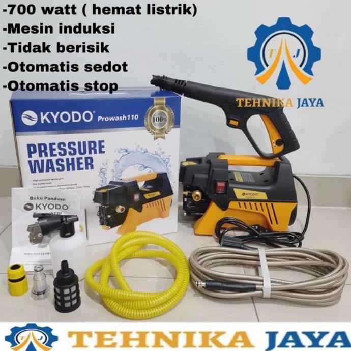 Steam Jet Cleaner Kyodo Prowash 110 (Hemat Listrik ) Mesin Cuci Mobil Motor Ac Air Car