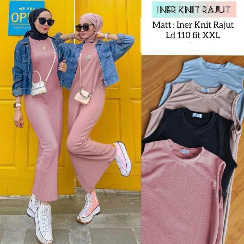XXL JESI INNER RAJUT MAXI / JESI INNER RAJUT MAXI / DRESS MAXI