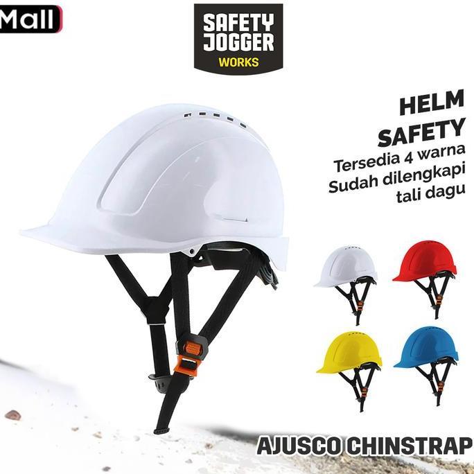 Helm Safety Jogger Ajusco Chinstraps Helm Safety Proyek Helm Climbing Helm Visitor