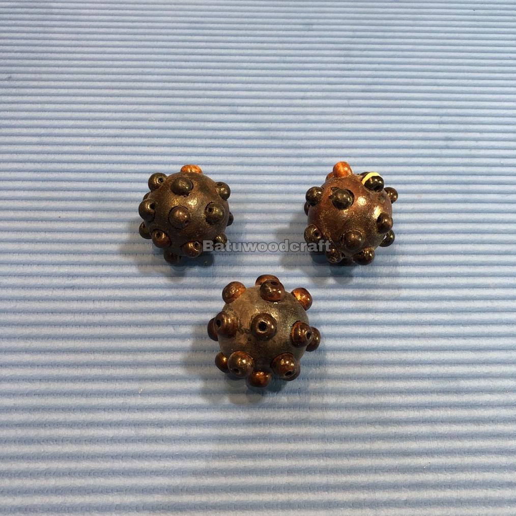 Alat Pijat Refleksi Terapi Kayu Bulat Remas Tangan Grosir