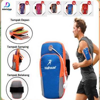 Armband Sport Tas Lengan Hp Olahraga