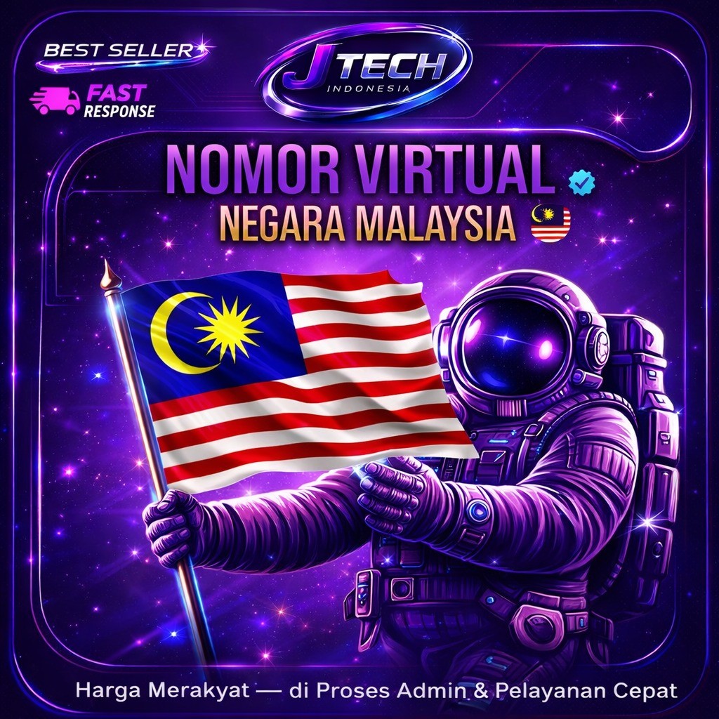 Nomor Virtual Malaysia Premium | Aktivasi Semua Aplikasi | Cepat & Aman