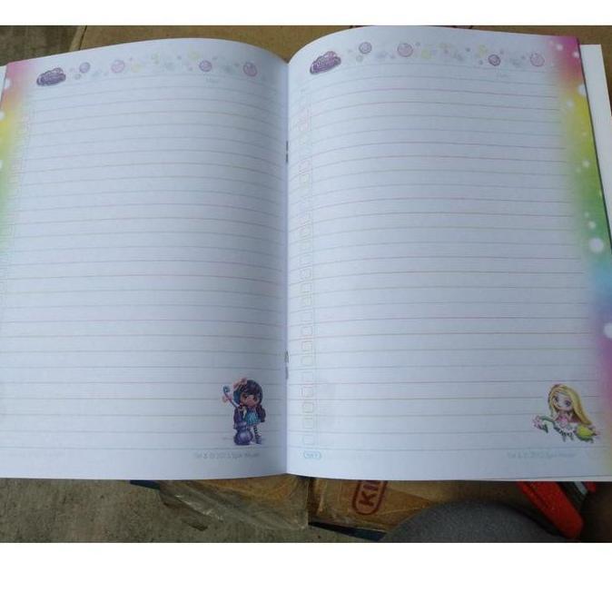 Buku Tulis Kiky Kertas Berwarna