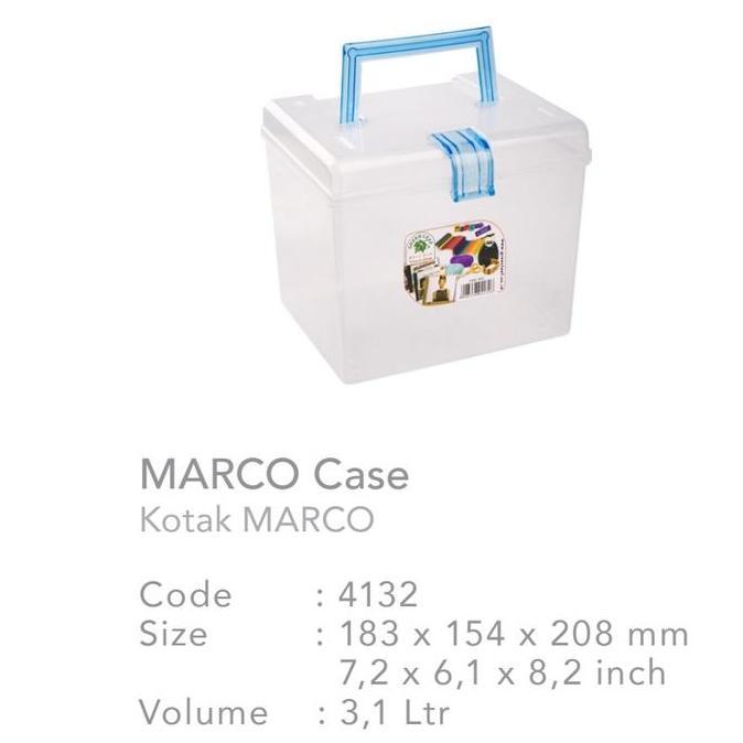 Container Box Green Leaf Marco 4132