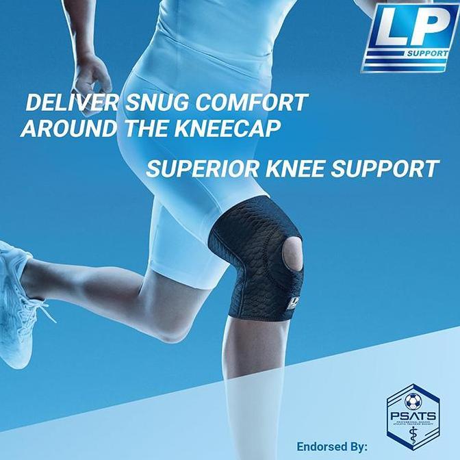Ready LP SUPPORT COOLPRENE X Knee Sleeve with Open Patella 708CA Black ORIGINAL