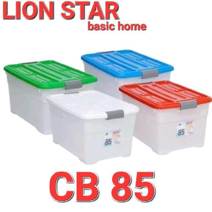 Lion star basic home box container 85 liter/kotak box container lion star 85 liter