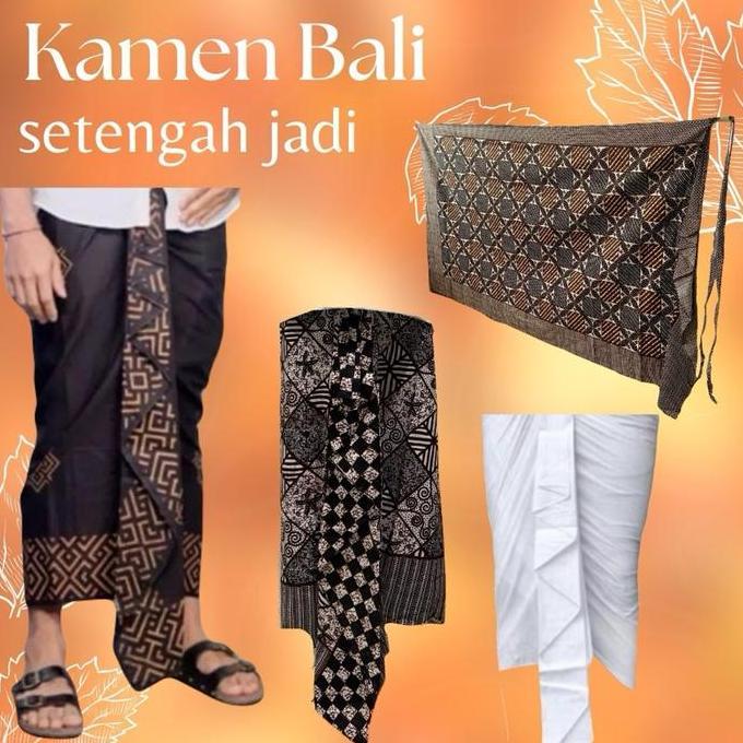 Kamen / Kancut Bali Katun Setengah Jadi Dewasa