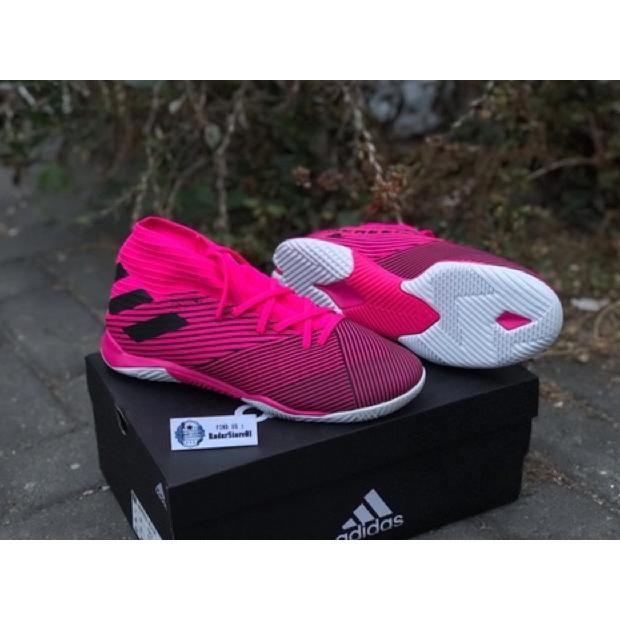 HOT SALE SEPATU FUTSAL ADIDAS NEMEZIZ 19.3 IN SHOCK PINK/BLACK F34411 ORIGINAL BNIB