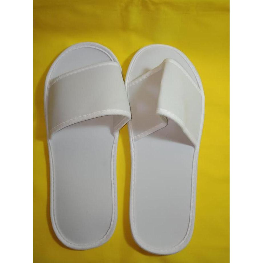 [10 pcs] sandal hotel / sandal rumahan ketebalan 4mm polos / Shoes hotel