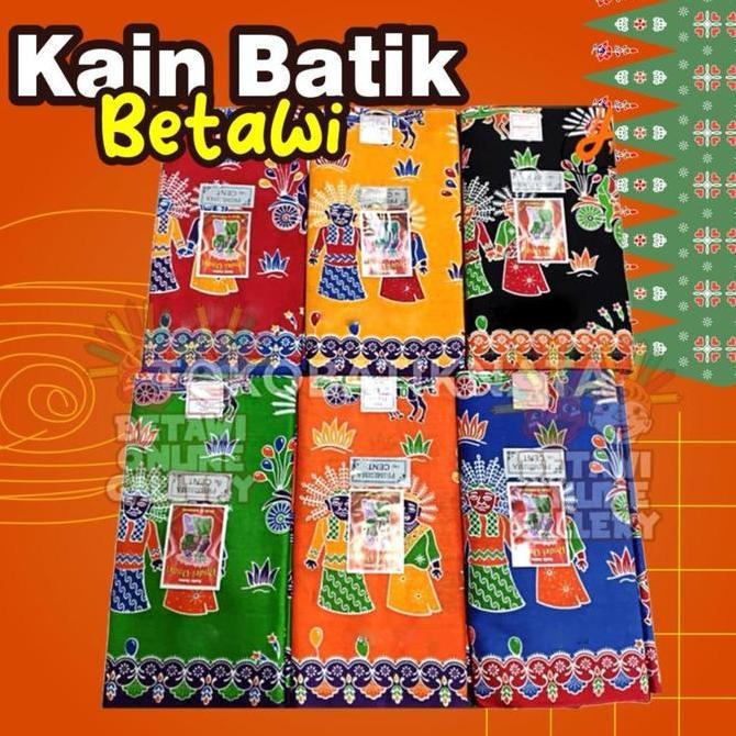 Kain Batik Betawi / Batik Betawi / Sarung Batik Betawi
