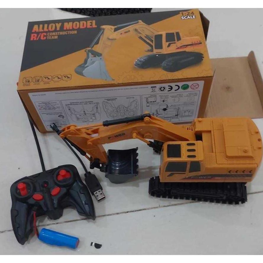 BESTPROMO Mainan Excavator Remot control / Mainan Beko remot kontrol / Mainan RC Beko Remote control