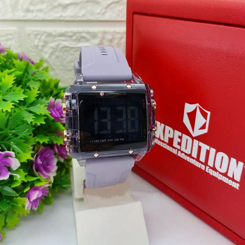 [ORIGINAL 100%] Jam Tangan Pria & Wanita Expedition Unisex E 6817 / E6817 / 6817 Garansi Resmi 1 Tah