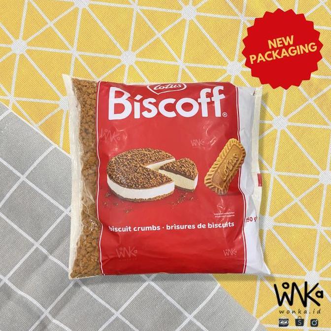Lotus Bisoff Cookie Crumble - Dessert Topping Cheese Cake Biscuit