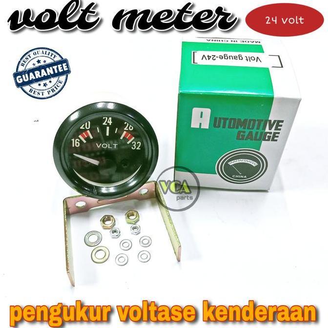 VOLT METER/VOLT METER PENGUKUR TEGANGAN MOBIL 24 VOLT UNIVERSAL