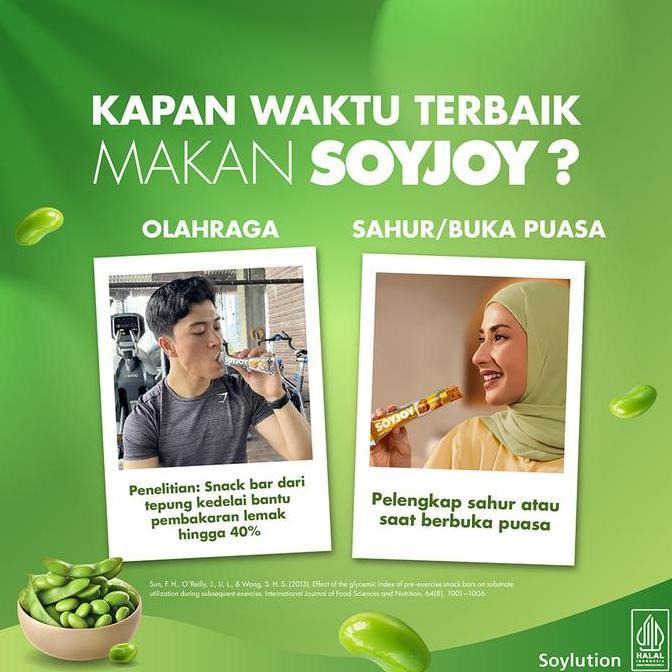 SOYJOY Snack Bar Kedelai All Variant - 12 Bar