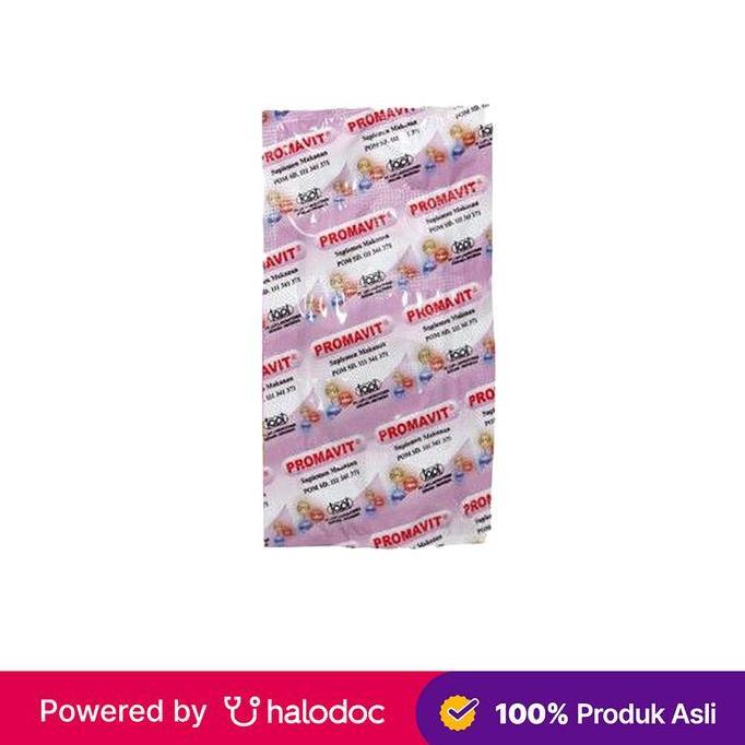 Promavit 10 Kapsul - Vitamin Ibu Hamil - Halodoc Best Seller/Best Quality[Original]