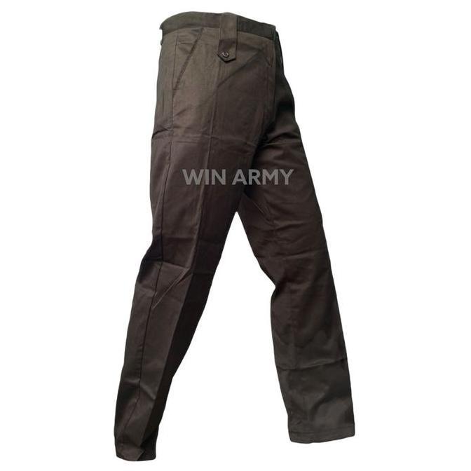 Jumbo Celana Pdh Warna Coklat - Celana Lapangan Pramuka - Celana Pdl Security - Satpam- Celana Pdh S