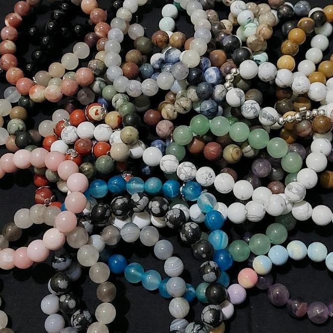 Gelang Batu / Gelang Kristal 8 mm