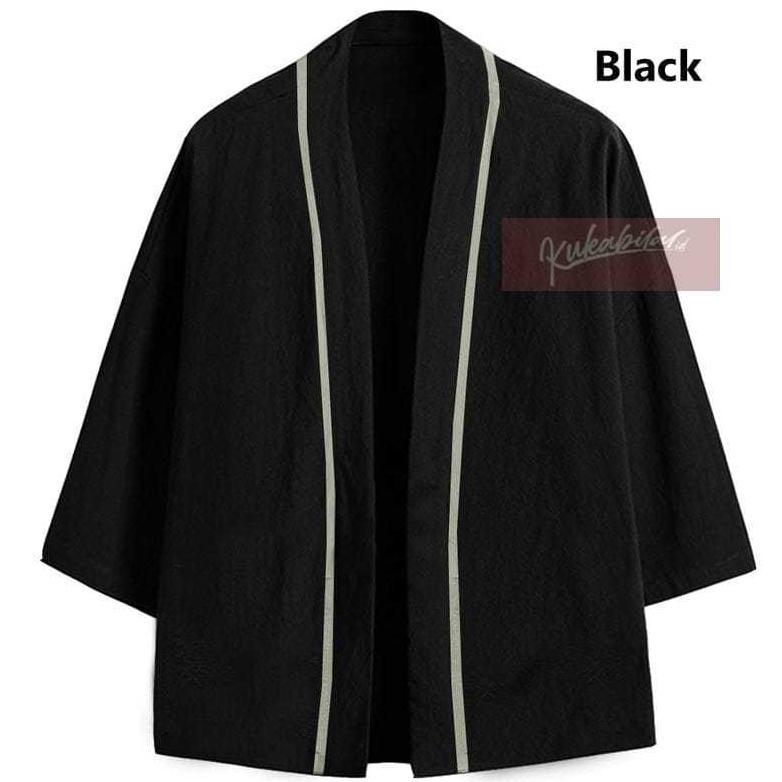 Premium  Kimono Pria Simple Korea Japan Stile Wibu