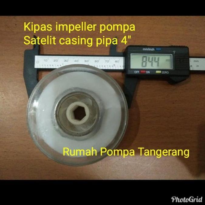Kipas Pompa Satelit 4Inch Sparepart Pompa Satelit Restock