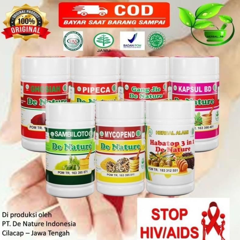 HIV PENYEMBUH VIRUS ARV AMPUH PAKET KOMPLIT
