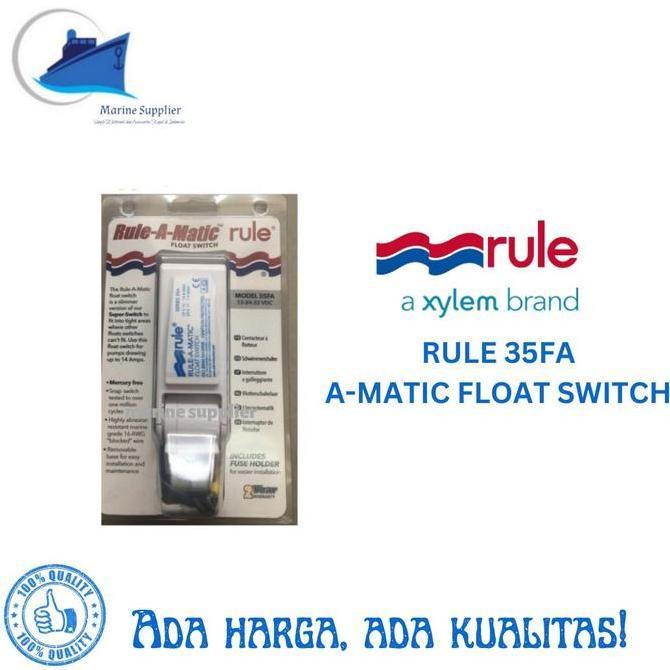 Automatic Bilge Pump 35Fa Rule Float Switch (Otomatis Bilge Pump) Ready